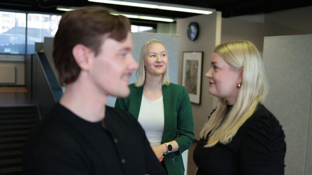 WorkPowerin Jyväskylän toimihenkilöitä.