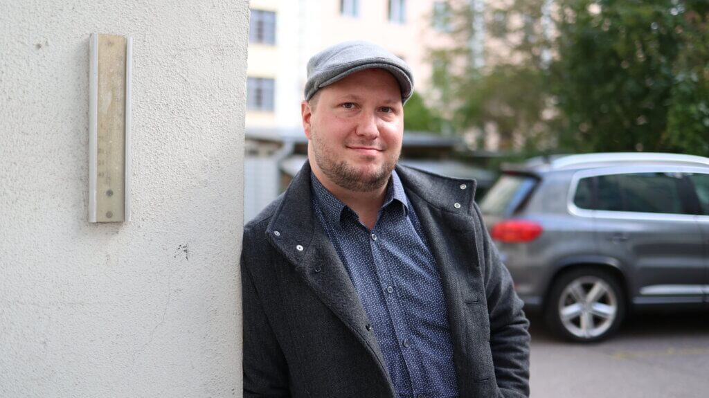 WorkPower's employee in a the picture