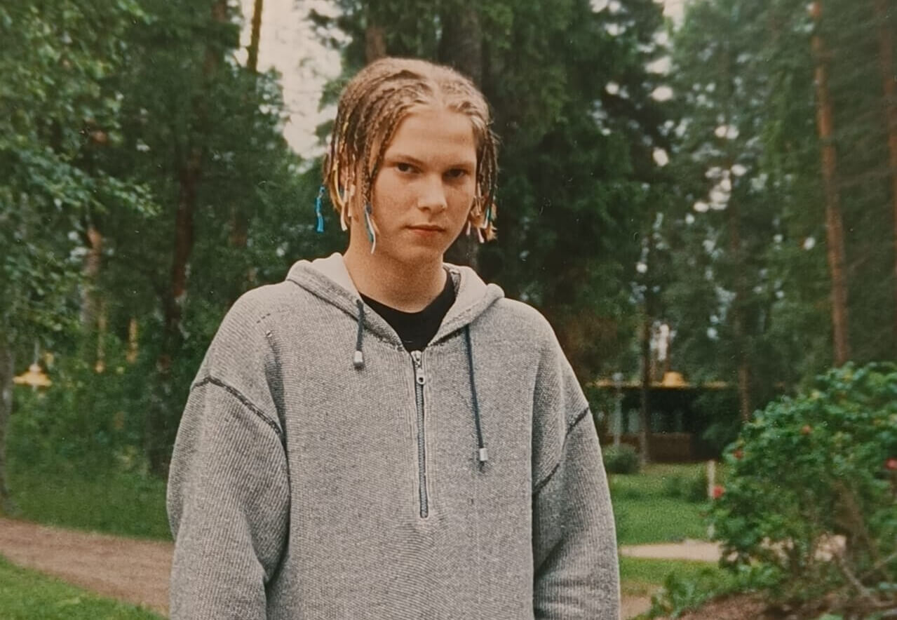 WorkPowerin toimihenkilö Olli nuorena.