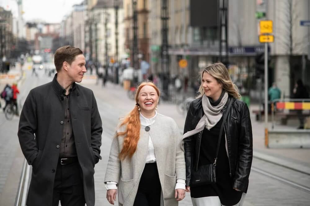 Kuvassa WorkPowerin jory Tampereen keskustassa.